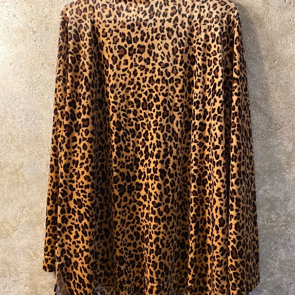 Charter Club Velour animal print 2X - Picture 4 of 6